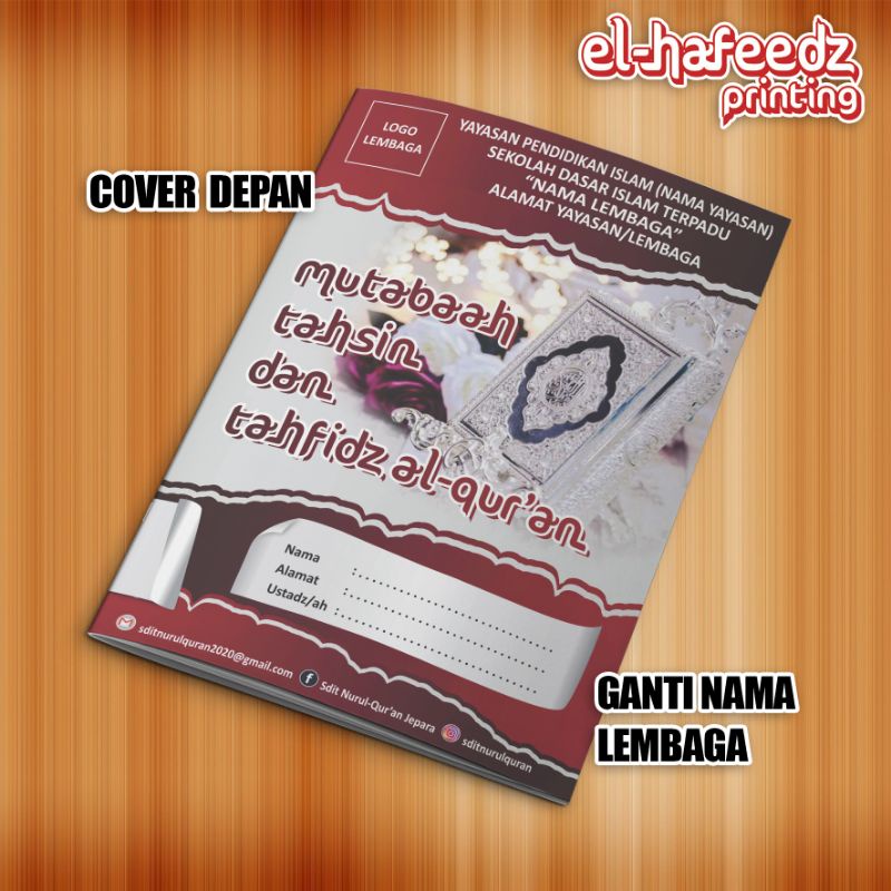 Detail Buku Mutabaah Tahfidz Nomer 29