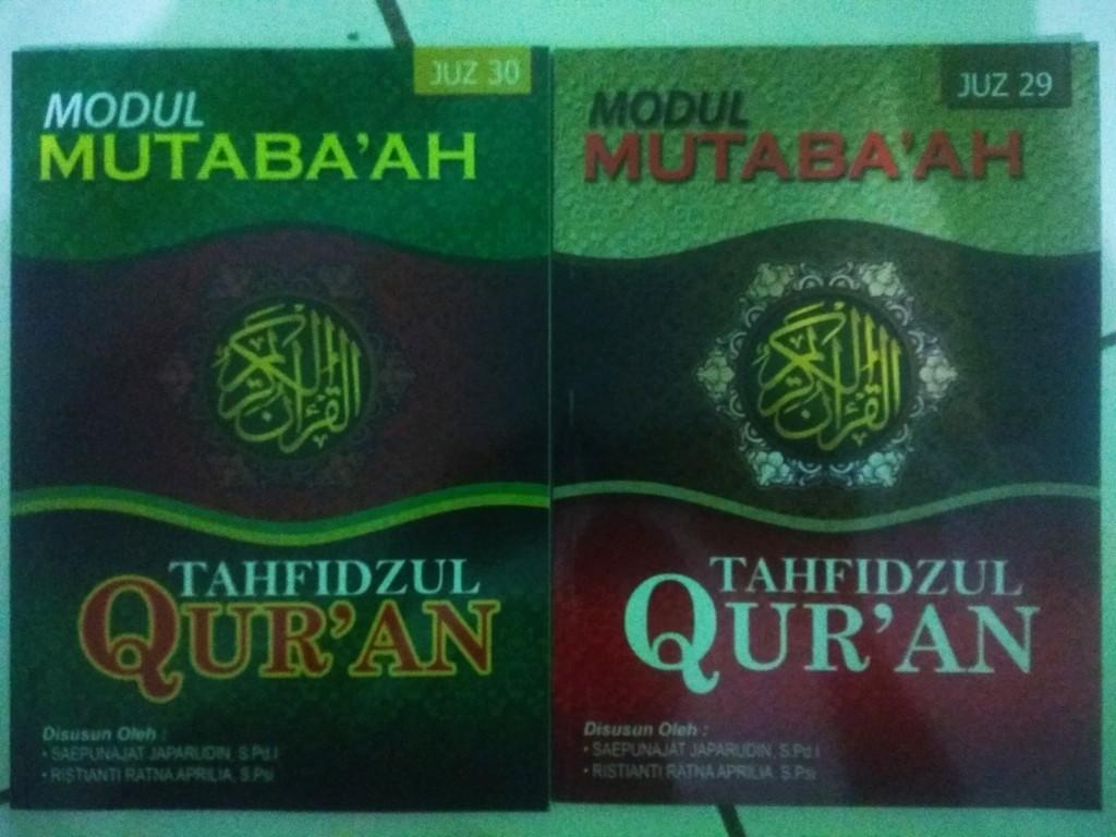 Detail Buku Mutabaah Tahfidz Nomer 34