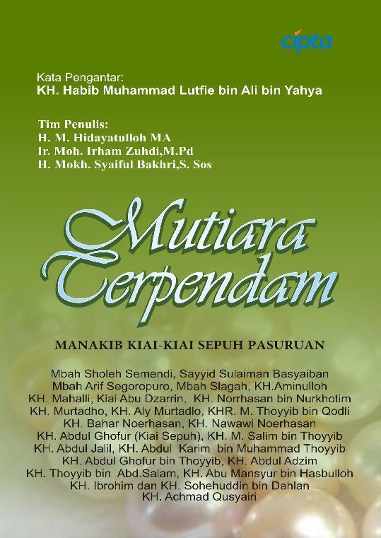 Detail Buku Mutiara Yang Hilang Nomer 32