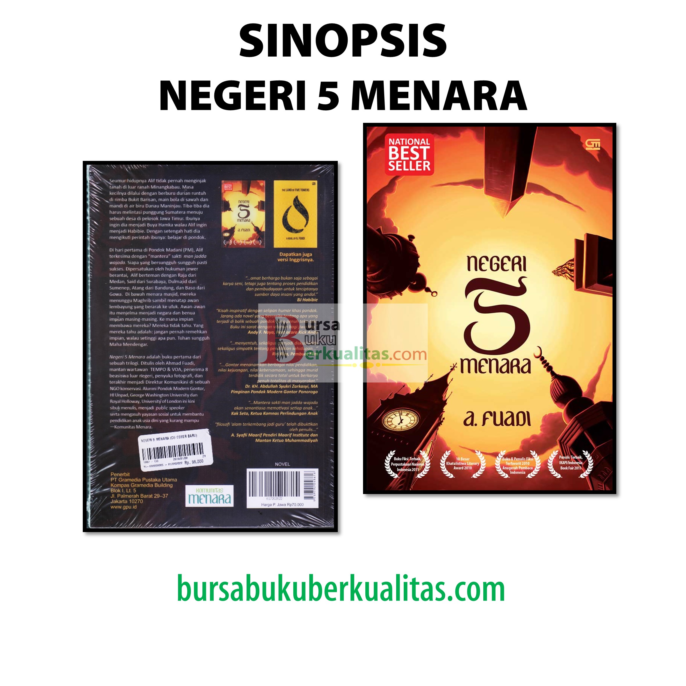 Detail Buku Negeri 5 Menara Nomer 13