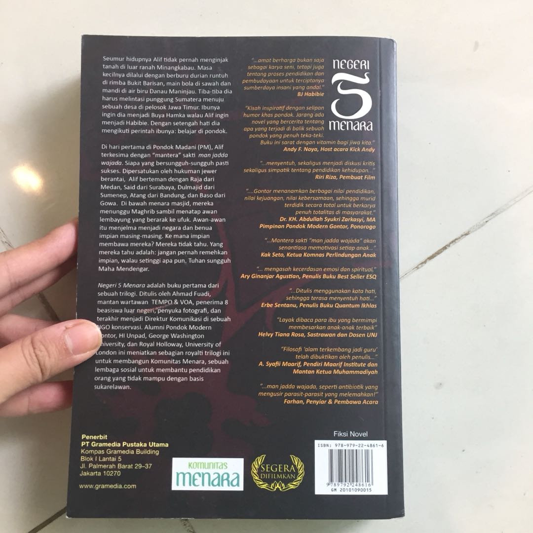 Detail Buku Negeri 5 Menara Nomer 43