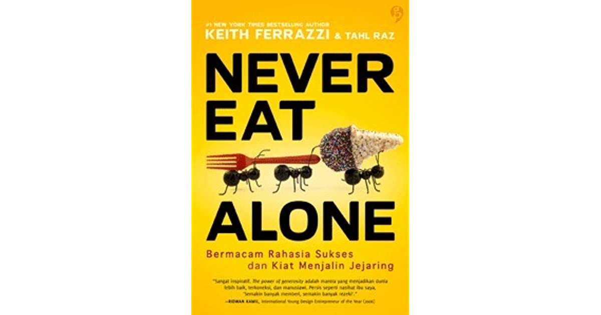 Detail Buku Never Eat Alone Nomer 29