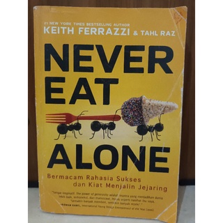 Detail Buku Never Eat Alone Nomer 8