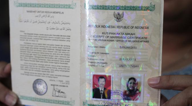 Detail Buku Nikah Elektronik Nomer 36