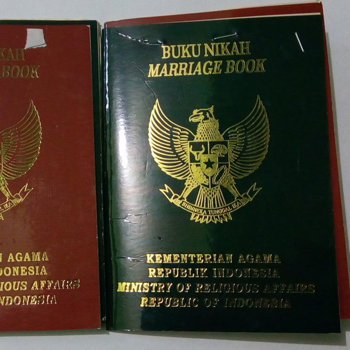 Detail Buku Nikah Istri Warna Nomer 15