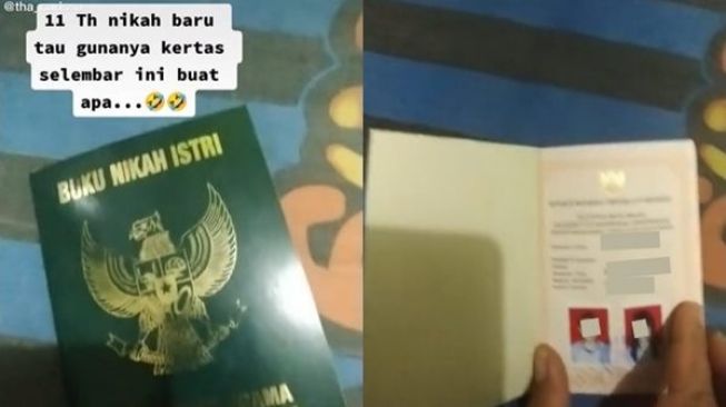 Detail Buku Nikah Istri Warna Nomer 49