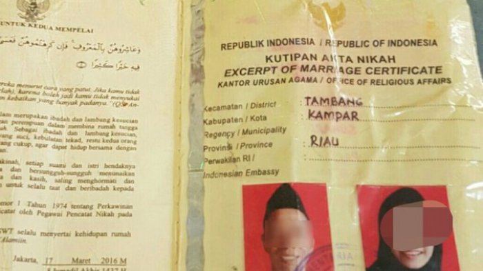 Detail Buku Nikah Palsu Nomer 21