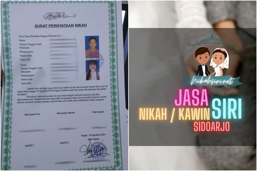 Detail Buku Nikah Siri Asli Nomer 40