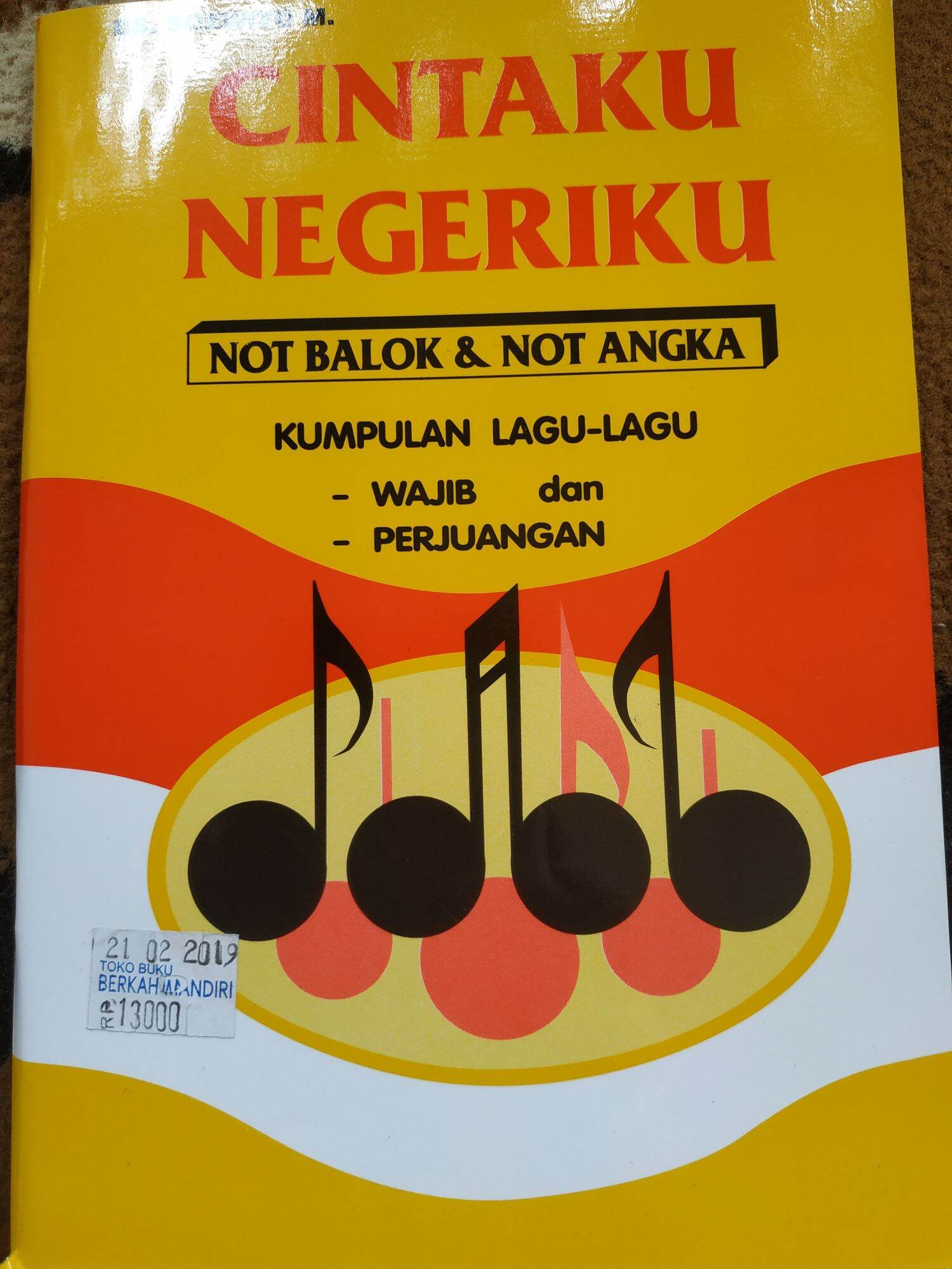 Detail Buku Not Balok Nomer 29