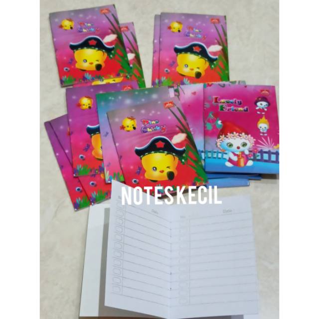 Detail Buku Note Kecil Nomer 50