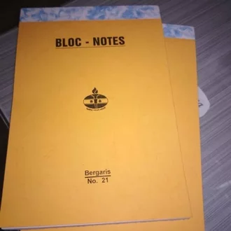 Detail Buku Notes Besar Nomer 16