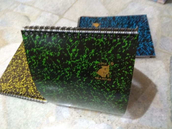 Detail Buku Notes Besar Nomer 21