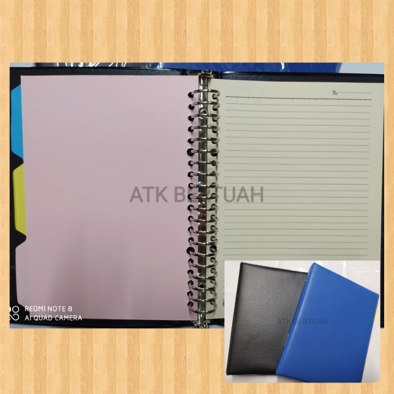 Detail Buku Notes Besar Nomer 8
