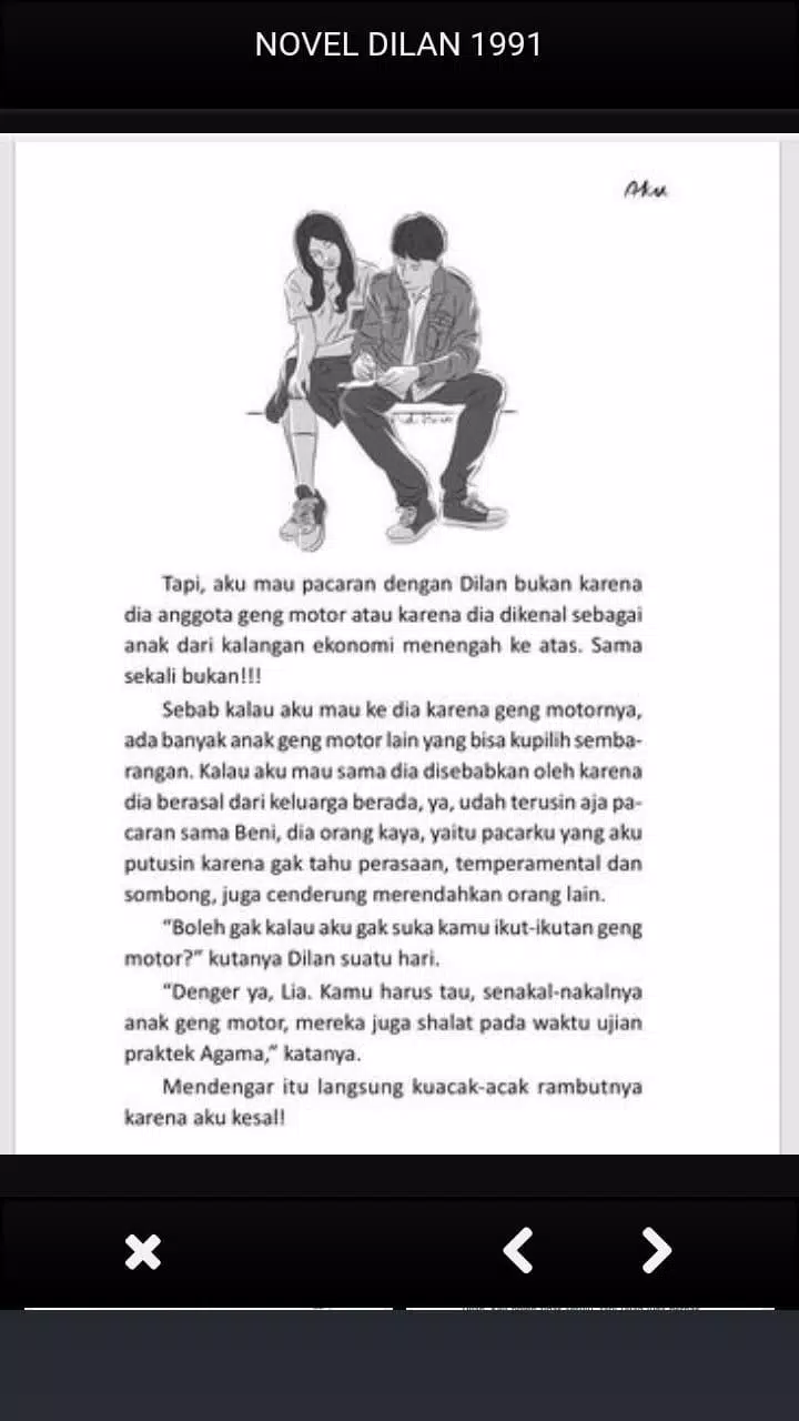 Detail Buku Novel Dilan 1991 Nomer 21