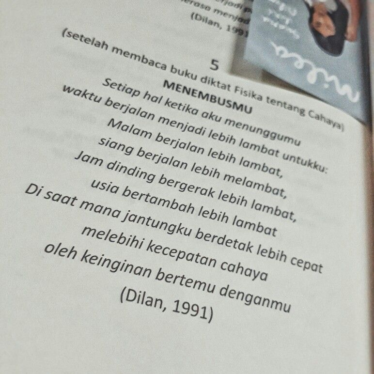 Detail Buku Novel Dilan 1991 Nomer 41