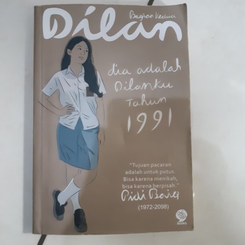 Detail Buku Novel Dilan 1991 Nomer 52