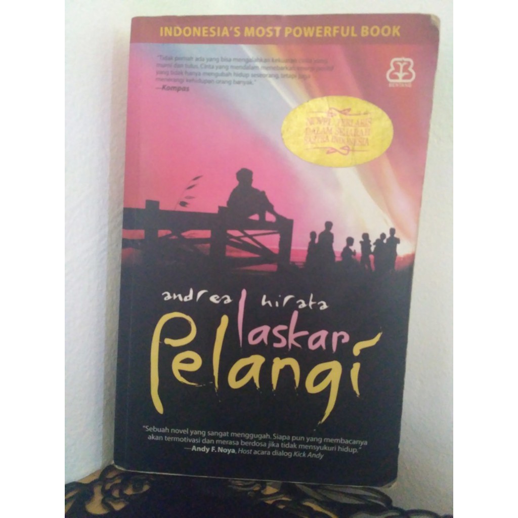 Detail Buku Novel Laskar Pelangi Nomer 16