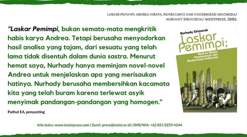 Detail Buku Novel Laskar Pelangi Nomer 45