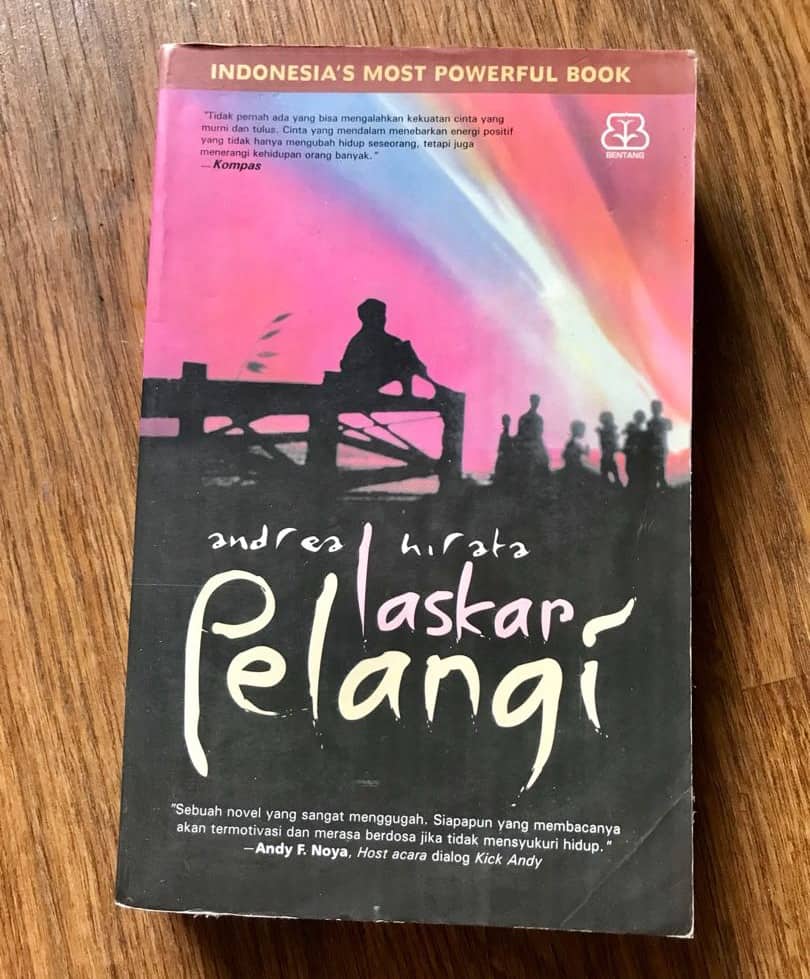 Detail Buku Novel Laskar Pelangi Nomer 7