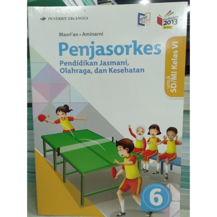 Detail Buku Olahraga Kelas 6 Nomer 16