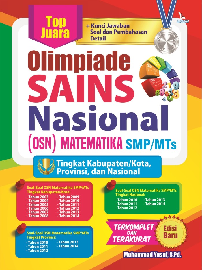 Detail Buku Olimpiade Matematika Smp Nomer 9