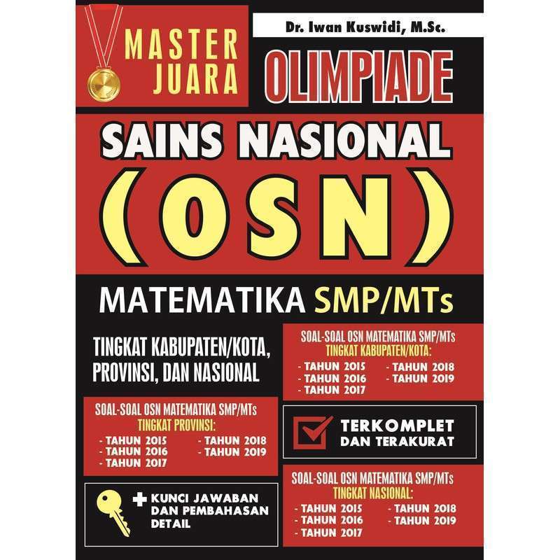 Detail Buku Olimpiade Matematika Smp Nomer 45