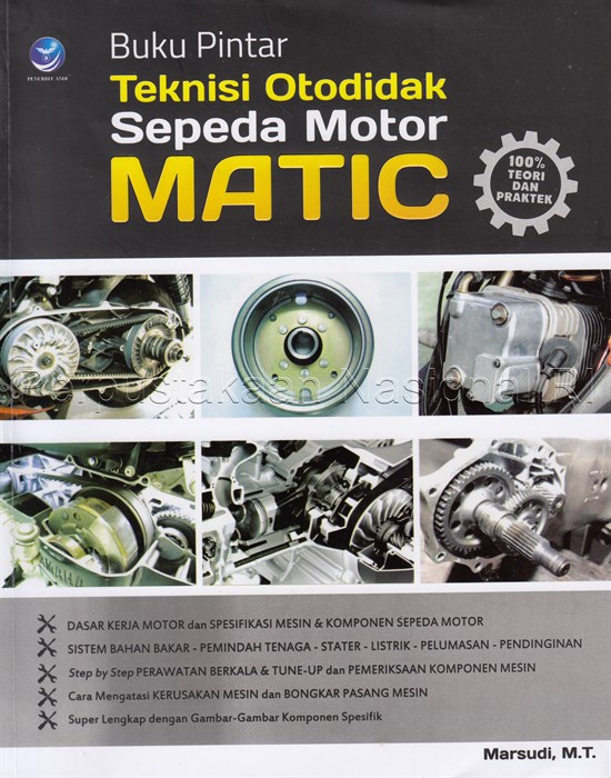 Detail Buku Otomotif Sepeda Motor Lengkap Nomer 2