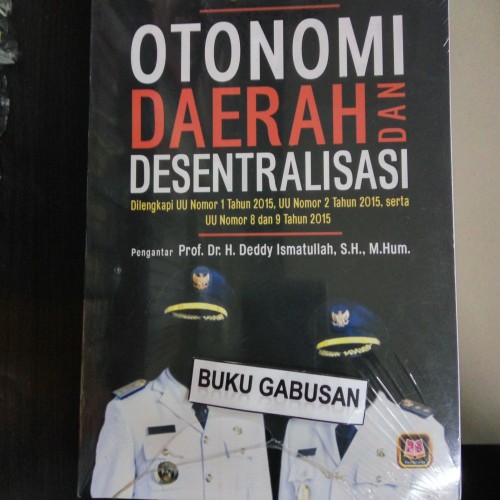 Detail Buku Otonomi Daerah Nomer 43