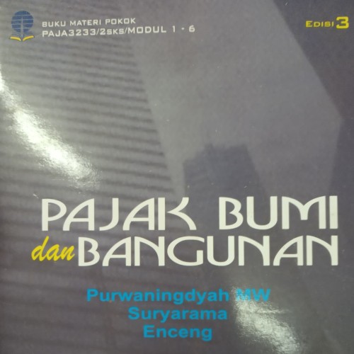 Detail Buku Pajak Bumi Dan Bangunan Nomer 15