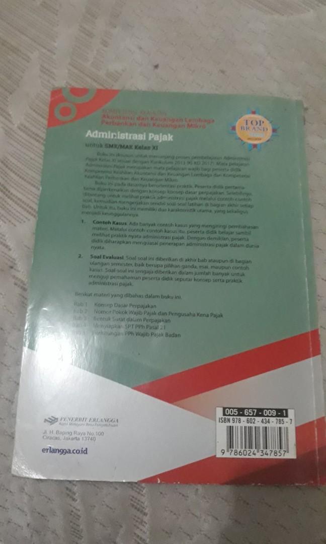 Detail Buku Paket Administrasi Pajak Kelas 11 Nomer 31