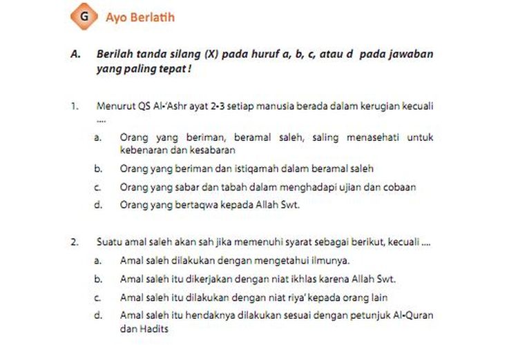 Detail Buku Paket Agama Kelas 8 Nomer 32