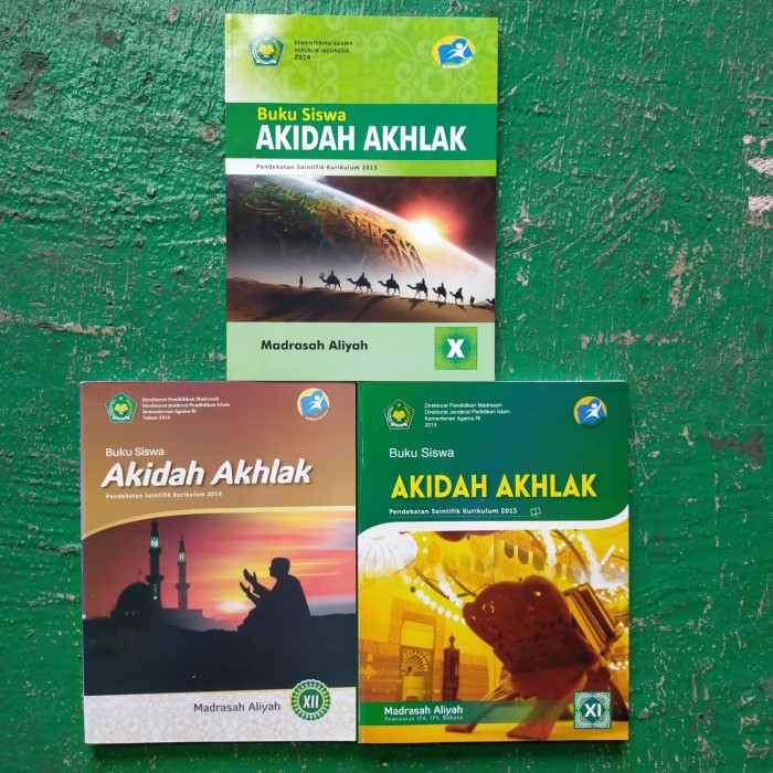 Detail Buku Paket Aqidah Akhlak Kelas 10 Nomer 16