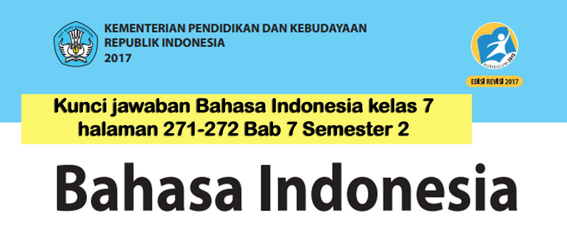 Detail Buku Paket Bahasa Indonesia Kelas 7 Semester 2 Nomer 39