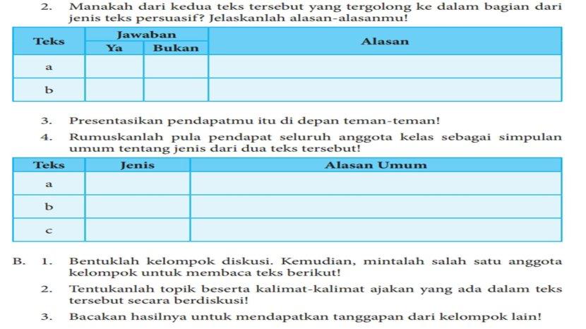 Detail Buku Paket Bahasa Indonesia Kelas 8 Nomer 26