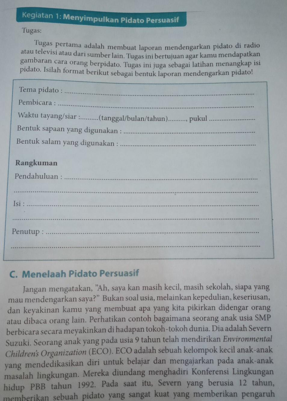 Detail Buku Paket Bahasa Indonesia Kelas 9 Nomer 51