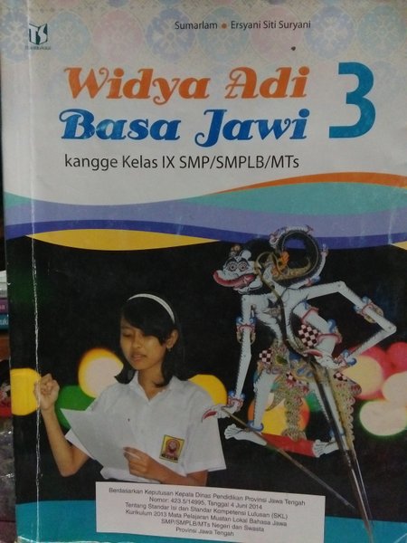 Detail Buku Paket Bahasa Jawa Nomer 34