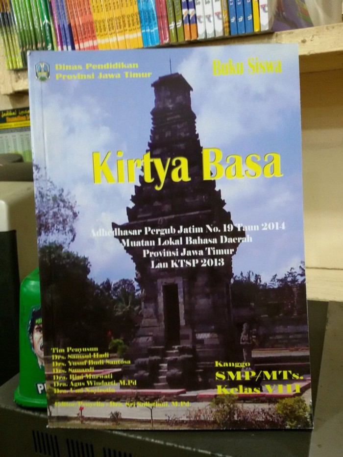 Detail Buku Paket Bahasa Jawa Kelas 9 Kurikulum 2013 Nomer 8