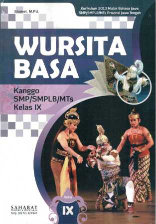 Detail Buku Paket Bahasa Jawa Kelas 9 Kurikulum 2013 Nomer 9