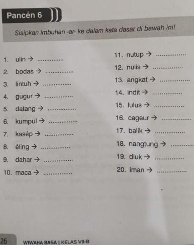 Detail Buku Paket Bahasa Sunda Kelas 7 Nomer 39