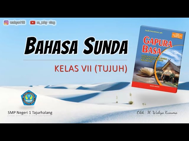 Detail Buku Paket Bahasa Sunda Kelas 7 Nomer 48