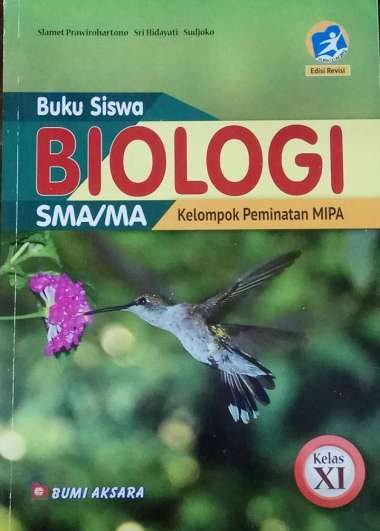 Detail Buku Paket Biologi Kelas 11 Kurikulum 2013 Revisi Nomer 9