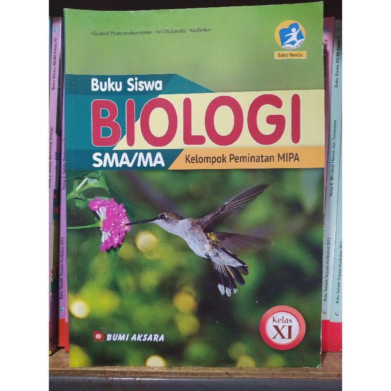 Detail Buku Paket Biologi Kelas 11 Kurikulum 2013 Revisi Nomer 16