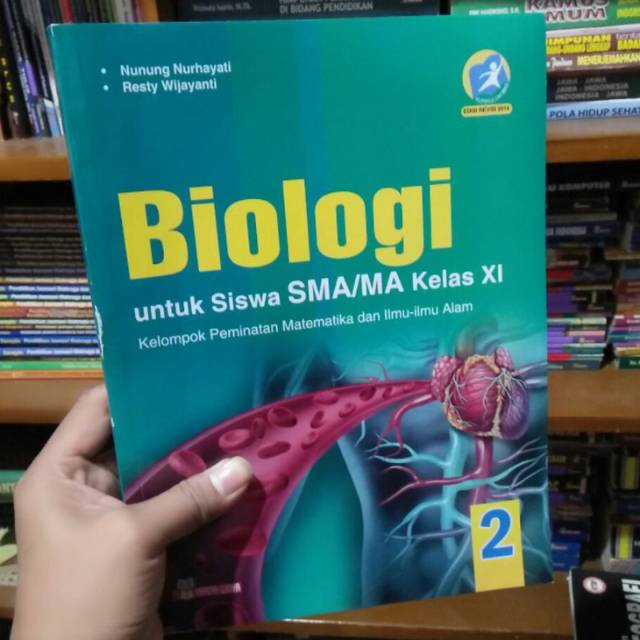 Detail Buku Paket Biologi Kelas 11 Kurikulum 2013 Revisi Nomer 34