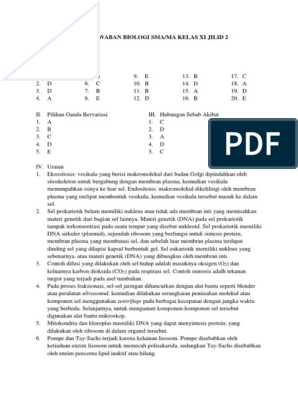 Detail Buku Paket Biologi Kelas 11 Kurikulum 2013 Revisi Nomer 50