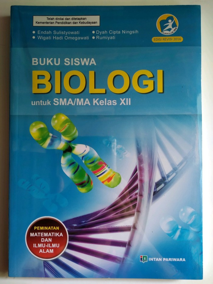 Detail Buku Paket Biologi Kelas 12 Kurikulum 2013 Nomer 2