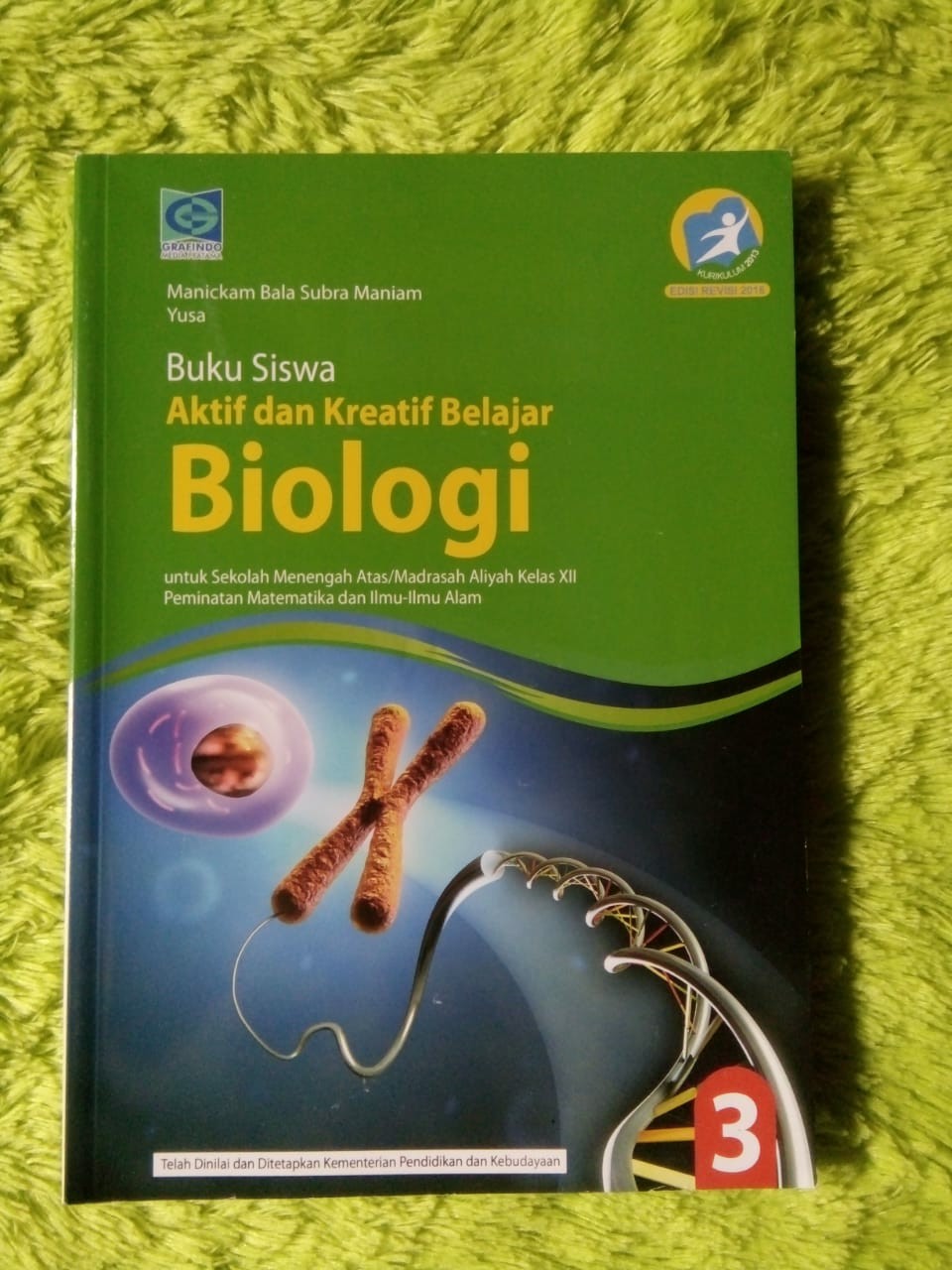 Detail Buku Paket Biologi Kelas 12 Kurikulum 2013 Nomer 29