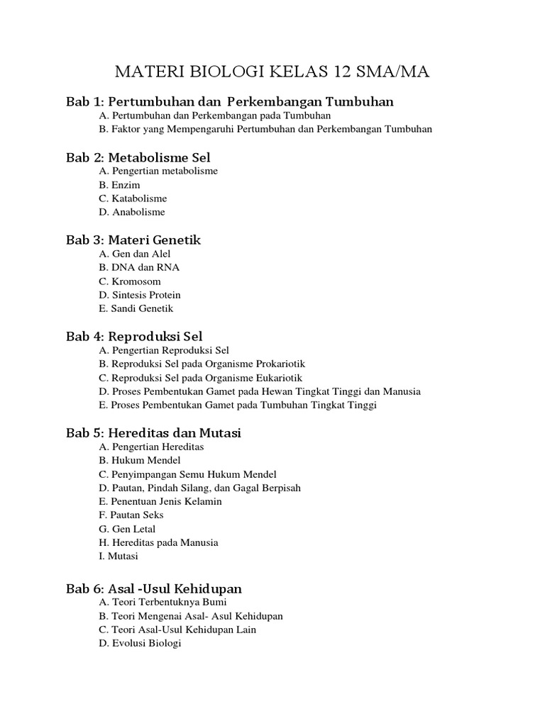 Detail Buku Paket Biologi Kelas 12 Kurikulum 2013 Nomer 45