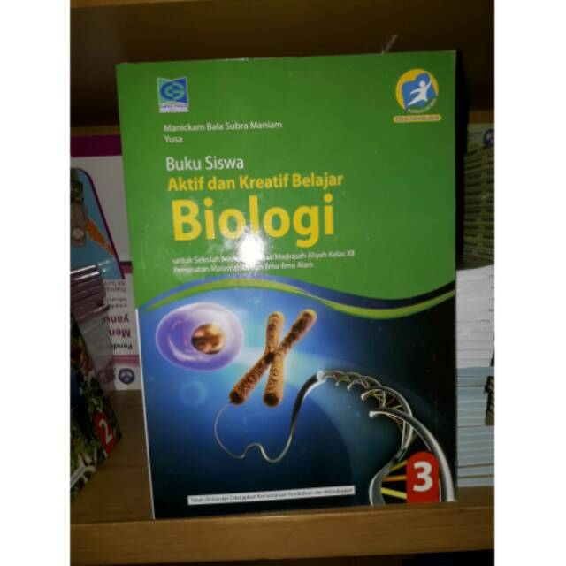 Detail Buku Paket Biologi Kelas 12 Kurikulum 2013 Revisi Nomer 16