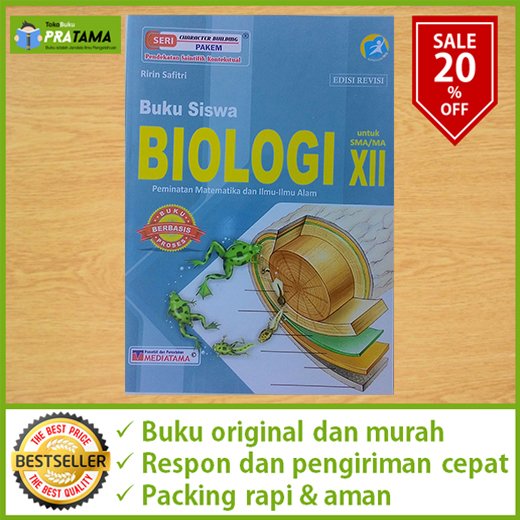 Detail Buku Paket Biologi Kelas 12 Kurikulum 2013 Revisi Nomer 18