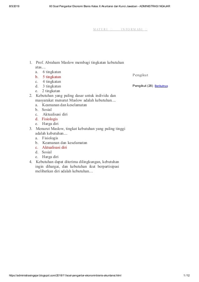 Detail Buku Paket Ekonomi Bisnis Kelas 10 Smk Nomer 38